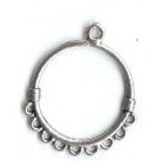 9 HOLE  HOOP  BALI STYLE