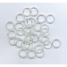 10mm Silver Jumprings