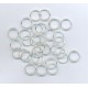 10mm Silver Jumprings