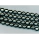 12mm Swarovski Pearl Crystal Black