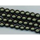 12mm Swarovski Pearl Dark Green