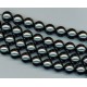 12mm Swarovski Pearl Dark Grey