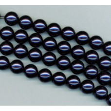 12mm Swarovski Pearl Night Blue