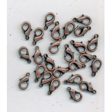 13mm Lobster Catch Copper Ox