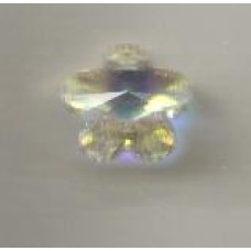 14mm Swarovski Flower Crystal AB