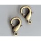 15mm Lobster Catch Brass-Ox
