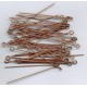2 Inch Eyepins Copper Ox