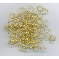 10mm Split Rings Gold