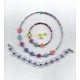 3 sizes daisy beads