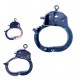 medium 25mm nickle  hand cuff pair