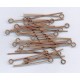 1 Inch Eyepins Copper Ox