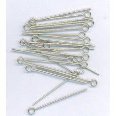 1 Inch Eyepins Nickle