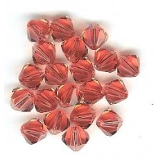 8mm Swarovski Bicone Padparadscha