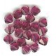 8mm Swarovski Bicone Fuchsia