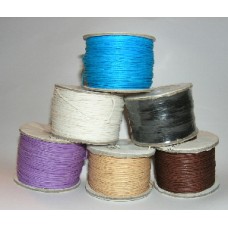 waxed cotton .5mm 6 rolls