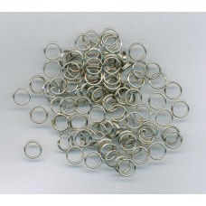 10mm Split Rings Nickle