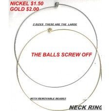 SILVER CHOKERS WITH BALLS