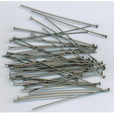 2 Inch Headpins Black Nickle