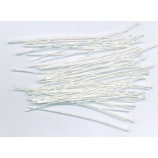 2 Inch Headpins Thin Silver