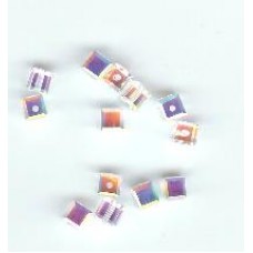 4mm Swarovski cube crystal ab