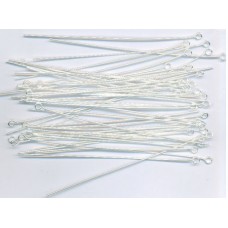 3 Inch Eyepins Silver