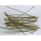 3 Inch Eyepins Brass Ox