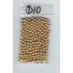 3mm Gold Plated Filler Beads 