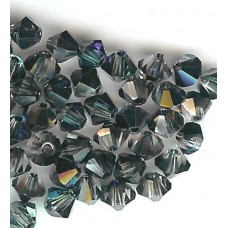 4mm Bicone Crystal Bermuda Blue