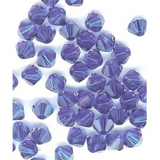 4mm Bicone Capri Blue