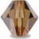 4mm Bicone Smoked Topaz