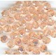 6mm Swarovski round light peach ab
