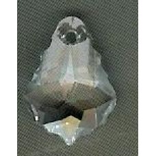 17mm x 12mmm  crystal snowflake