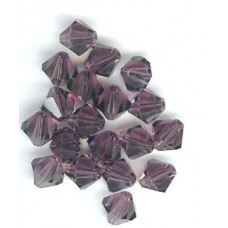 8mm Swarovski Bicone Amethyst
