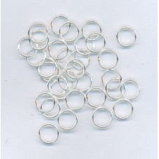 8mm Silver Jumprings