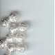8mm Silver Filigree Balls 