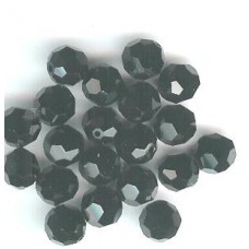8mm Swarovski Round Jet
