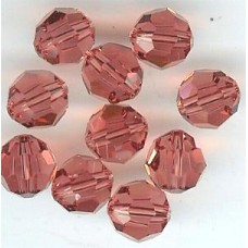 8mm Swarovski Round Padparadscha