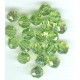 8mm Swarovski Round Peridot AB