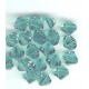 8mm Swarovski Bicone Blue Zircon
