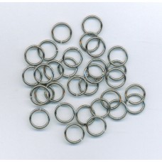 9mm Black Nickle Jumprings