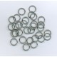 9mm Black Nickle Jumprings