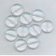 Clear Acrylic Disc Beads