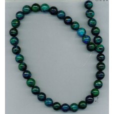 Azurite Chrysocolla 10mm Rounds