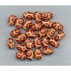 Balinese Wooden Oval Beads