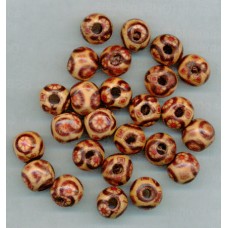 Balinese Wooden Beads Round