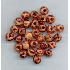 Balinese Wooden Beads Small Round