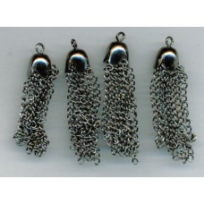 Tassels Black Nickle