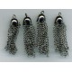 Tassels Black Nickle