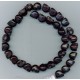 Black Turquoise Skulls 12mm