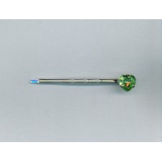 Bohemian Hair Pin with Peridot Heart